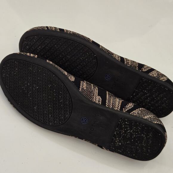 Rothy’s The Flat in Golden Shimmer Women’s Size 7 - Picture 7 of 8